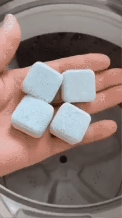 Pastillas Limpia Lavadora — Elimina Sarro y Malos Olores